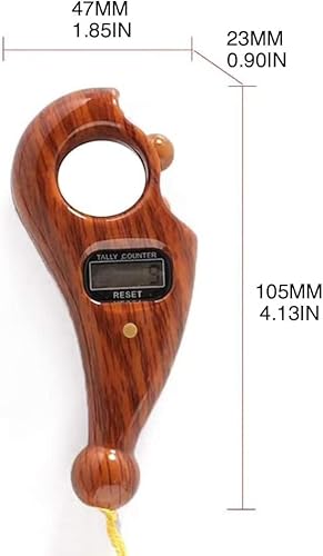 Stellan Digital Finger Counter for Pooja Meditation Prayer Japa Mala (Multicolor)